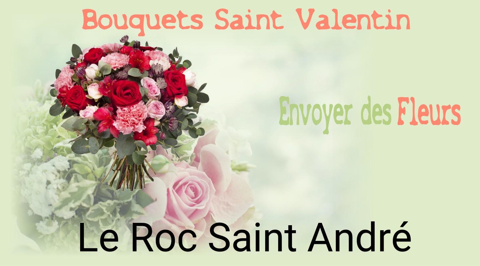 Roses de Saint-Valentin livrées à Le Roc-Saint-André
